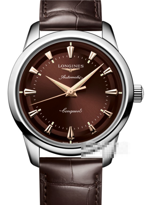 LONGINES L1.650.4.62.2、珈琲色の文字盤が奏でるクラシックの調べ